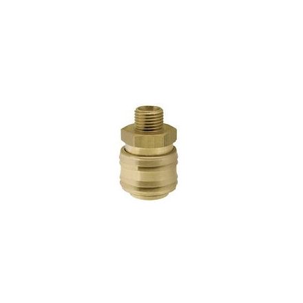 Gyorscsatlkozó G 1/2" külső menet, réz PN35