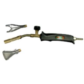 Gázforrasztó készlet + krokodil és lapos égőfej