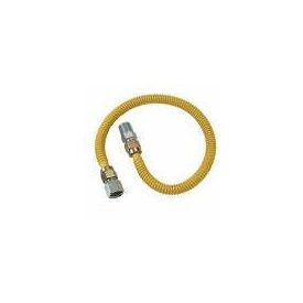   Flexi fém tömlő 1/2"-1/2" KB 300/600 sárga bevonat