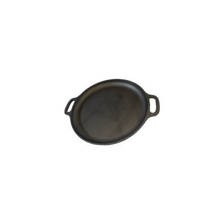 Öntvény lapos sütőtárcsa D 35 cm sima