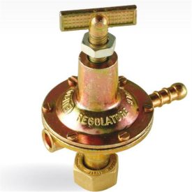   "Nyomásszabályozó PB palackra 8 kg/h, 0-4 bar W21,8×1/14"" LH CH27 10mm"